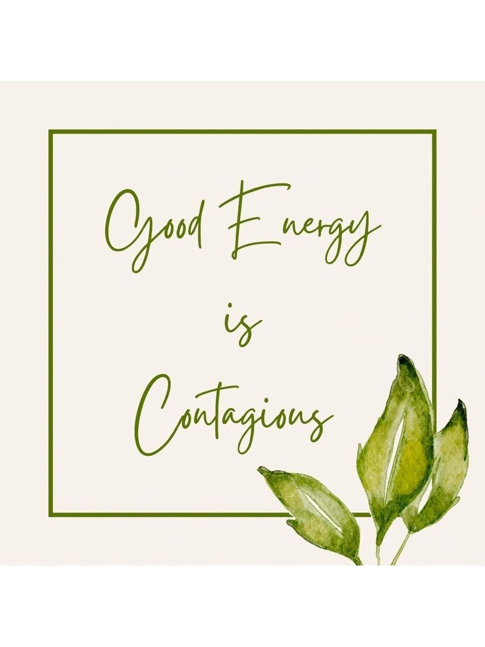Sending Out Positive Vibes!